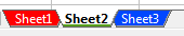 Colored Sheet Tabs in Calc